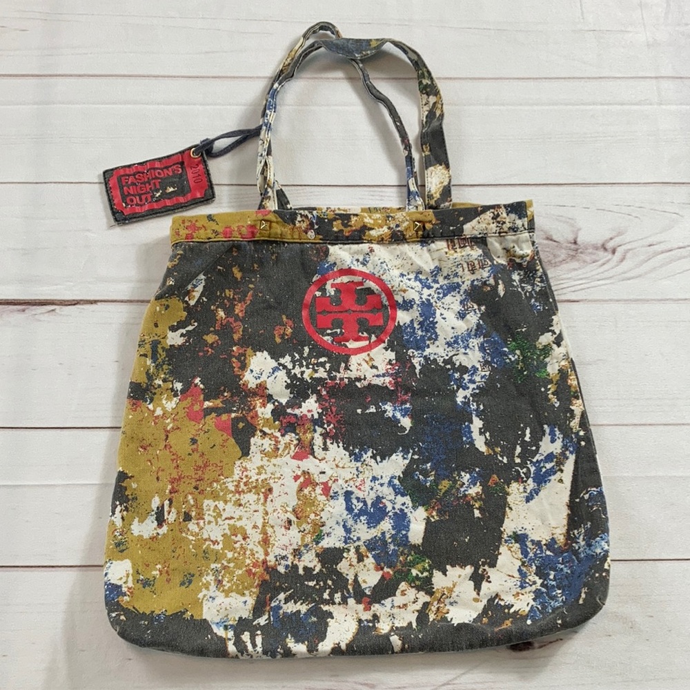Tory Burch Limited Edition Canvas Tote